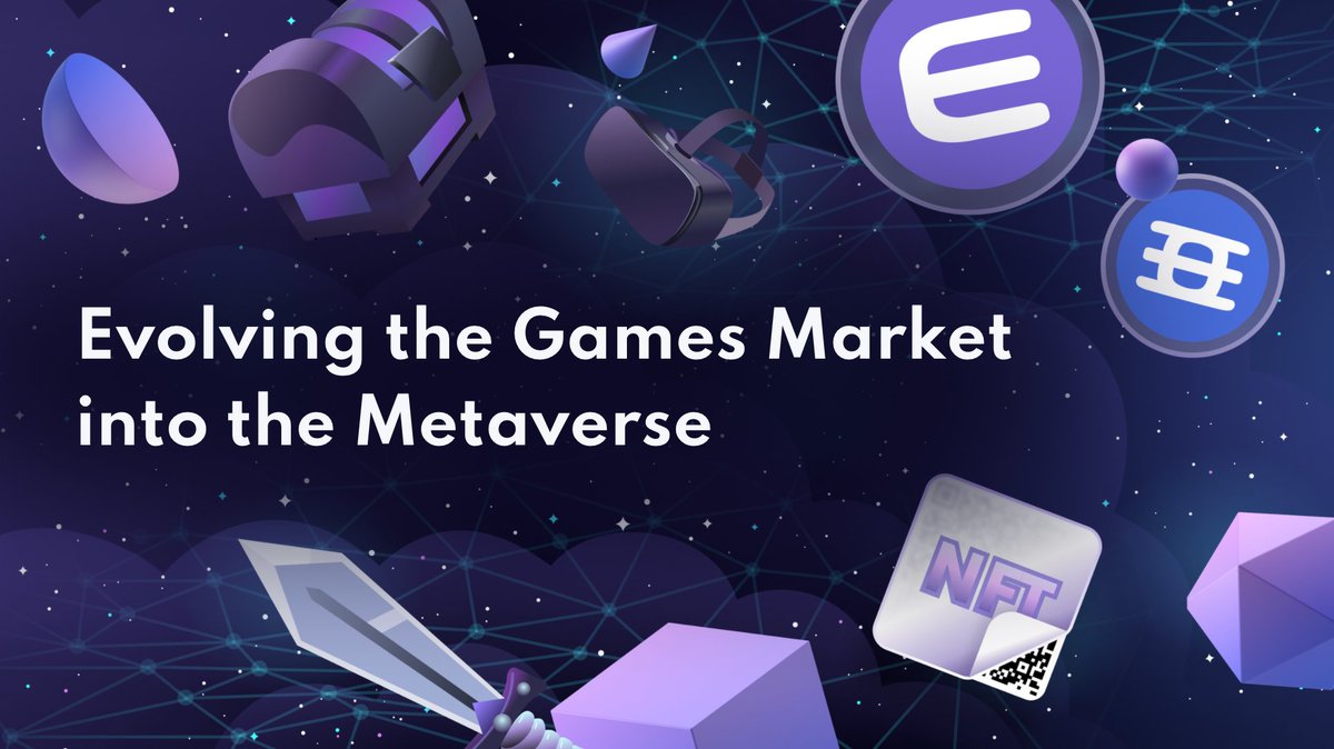 A decentralized #Metaverse is built on NFTs, and our job is to make using them easy.

👉 Over 80 games &amp; apps using our tech
👉 More than 1 billion NFTs minted
👉 Resources for Unity, Unreal, Minecraft &amp; more

enj.in/evolving-games

#Efinity #NFTs #Games