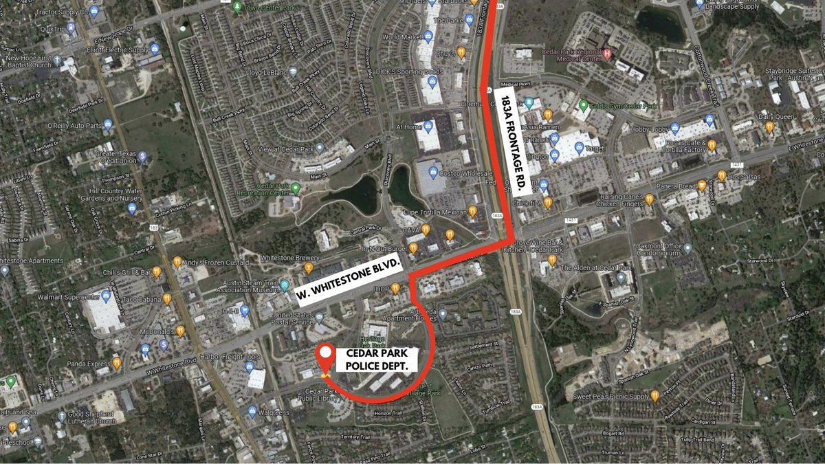 CedarParkPD's tweet photo. Please join us in honoring K9 Rogue this weekend 
💙🐾

We welcome you to line the processional route as we escort him &amp; his family through the city.

▶️Sat., Nov. 20th
▶️10:30 am
🚔From PD, down Discovery Blvd, right onto W. Whitestone, left on 183A Frontage, merge onto Toll Rd https://t.co/ugKyqP1Fr1