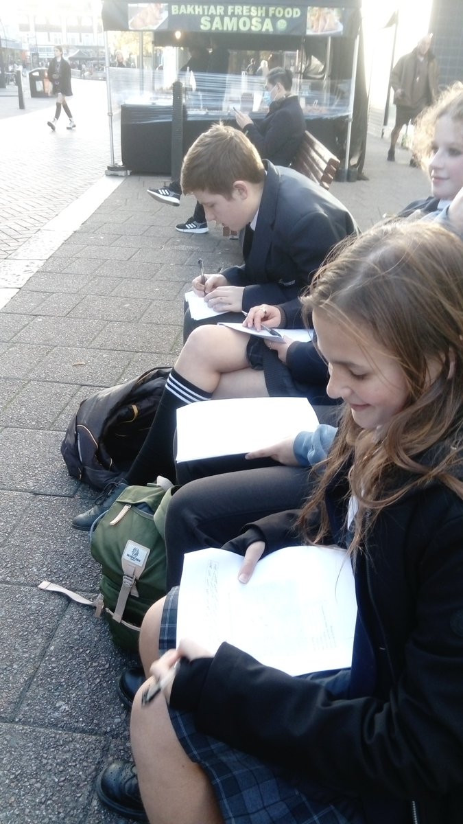 GoldingtonAcad's tweet photo. Great work today Year 10! #humanfieldwork #localfieldwork #geogrocks https://t.co/xUlpNthsXv