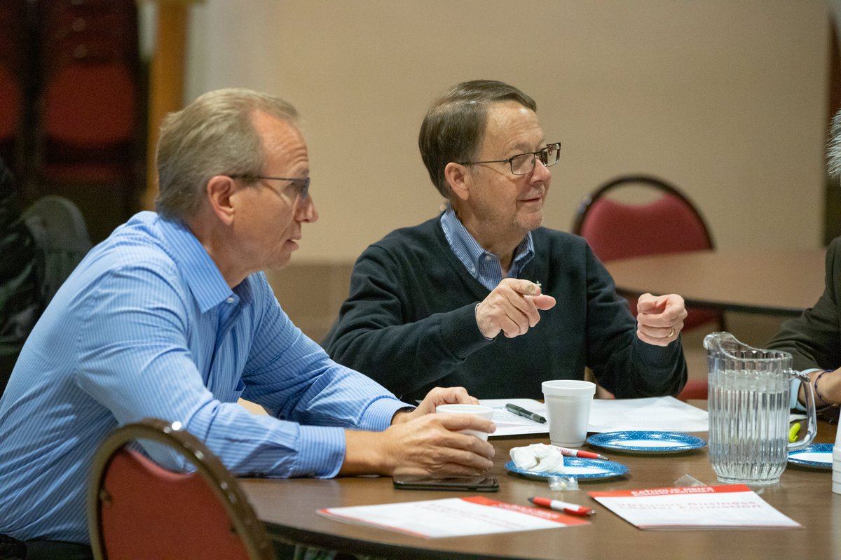 CMBFSF's tweet photo. What an amazing group of men sharing their faith and discussing our social mortgage at this morning's Virtuous Business Leader Formation. #SundayintoMonday https://t.co/JrD0FJrk69