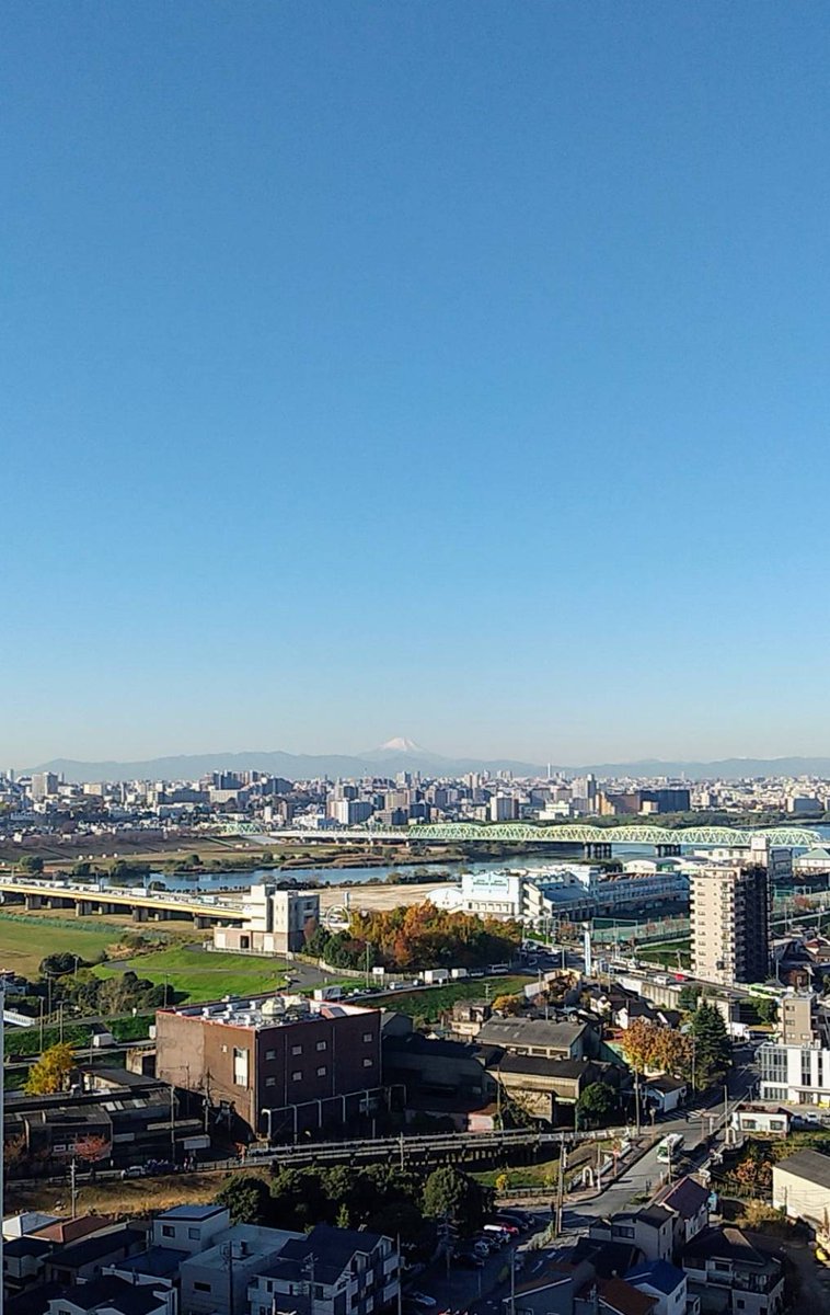 おはようございます🗻 快晴です☀