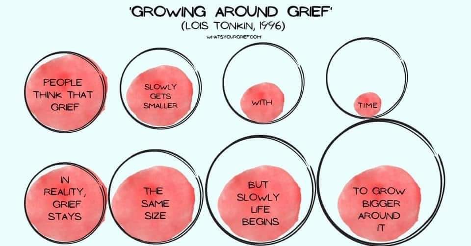 Truer words... 
#Grief #loss #death #healing