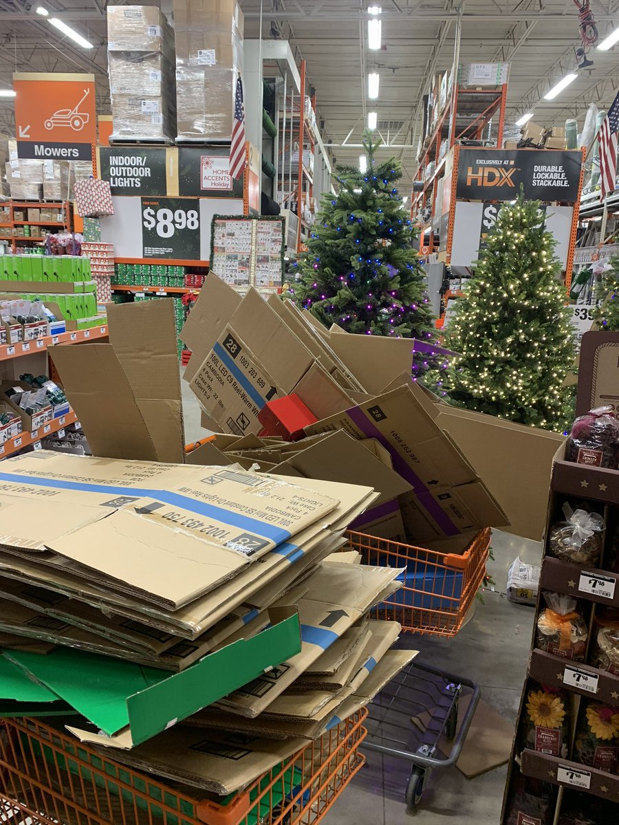 Getting ready for the big Black Friday!!!! #NJMDOTW cardboard for daaays!!!!