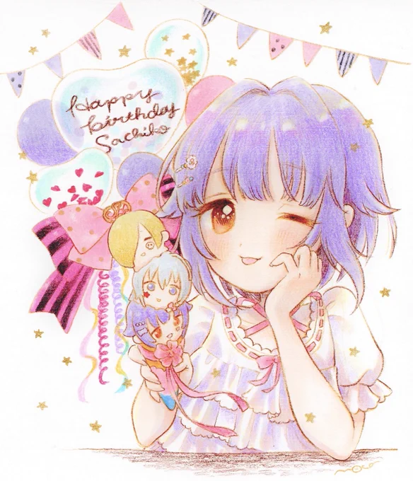 幸子おおおおおおお誕生日おめえでとおおお!!!!過去絵でごめんね…カワイイ幸子がだいすきだ〜〜〜〜〜〜〜💜💖
#輿水幸子生誕祭2021
#輿水幸子生誕祭 