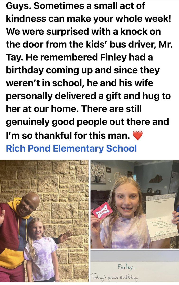 AClardyGRREC's tweet photo. Can I get a WooHoo for Mr Tay, who not only delivers students to and from home/school safely every day but also pours into the lives of his students and brings SO much joy to all who know himโค๏ธ #relationshipsmatter #rolemodel4life #leadingwithjoy #MrTayROCKS๐ https://t.co/QyKNPBBrOq