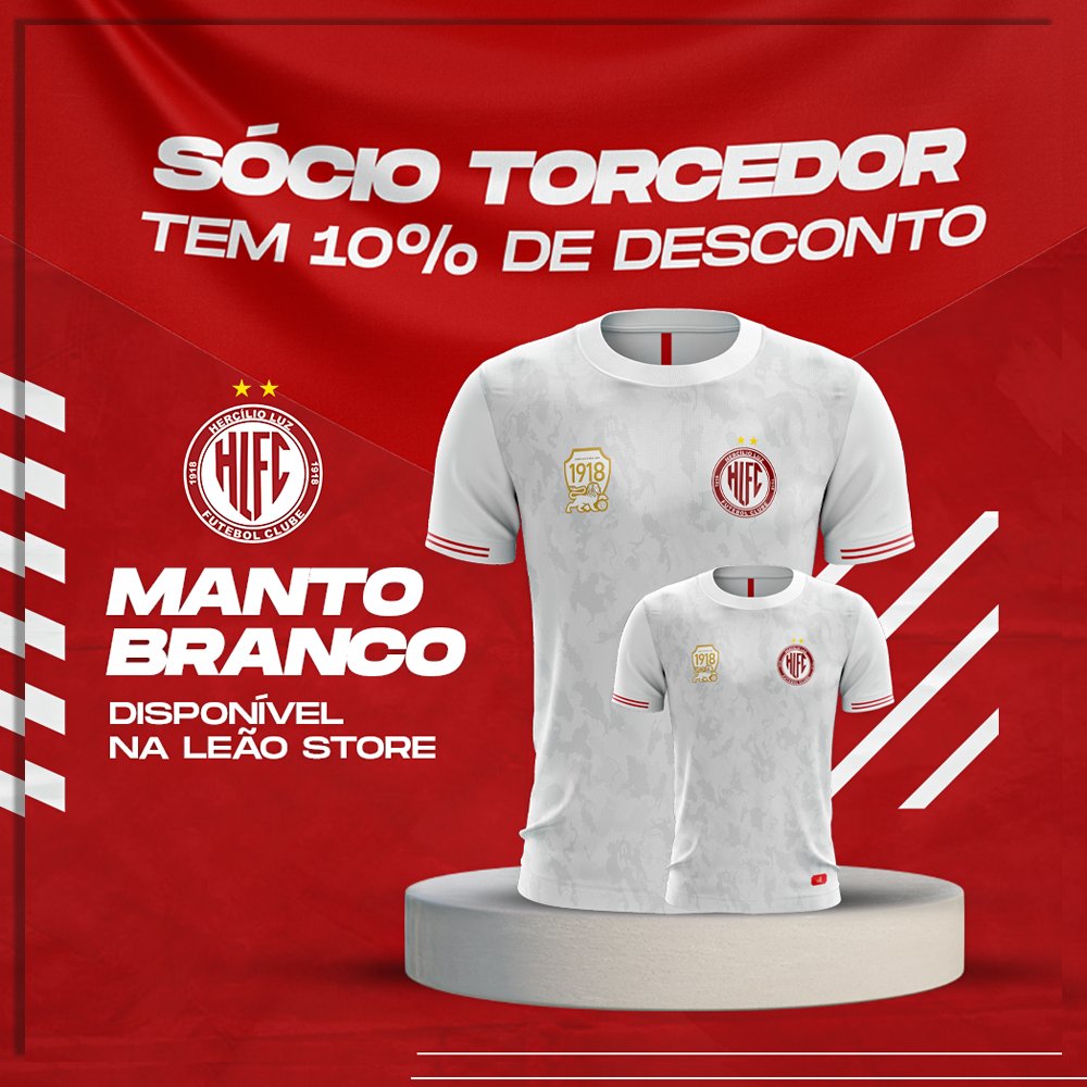 HercilioLuz1918's tweet photo. NOVIDADE NA LEÃO STORE!🇦🇹🦁
Para quem nunca abandona o Leão do Sul, essa é para levar no peito o orgulho de ser colorado!
Garanta o seu manto, pois 2022 promete. #VAMOSEMBUSCA ⚪️🔴
Disponível na Leão Store!
VALOR: R$119,90
#vantagemsóciotorcedor - Desconto de 10%.🇦🇹🦁 https://t.co/PZqshMvcVZ