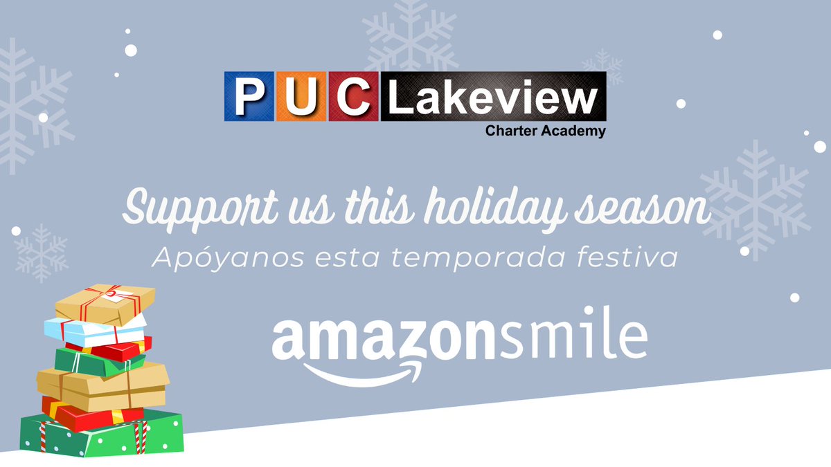 puc_lca's tweet photo. Please support our school by shopping on Amazon this holiday season by using the link https://t.co/7fUb1iiqCJ!
 ¡Por favor apoye a nuestra escuela comprando en Amazon esta temporada de fiestas usando el enlace https://t.co/7fUb1iiqCJ! https://t.co/SwsvNMRCR3