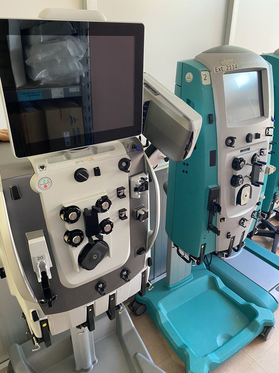 DocJCRomo's tweet photo. Estrenando. Bienvenido a nuestro hospital todo lo que nos pueda ayudar a mejorar la salud de nuestros pequeños pacientes. #HIMFG #AKI #PRISMAFLEX https://t.co/Z0WJe5oGRs