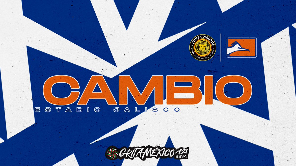 CFCorrecaminos's tweet photo. Sale Matías Costas y entra Carlos Fonseca🔄

#ElEquipoDeVictoria🟠🔵⚪️ https://t.co/LRGtXMHUlI
