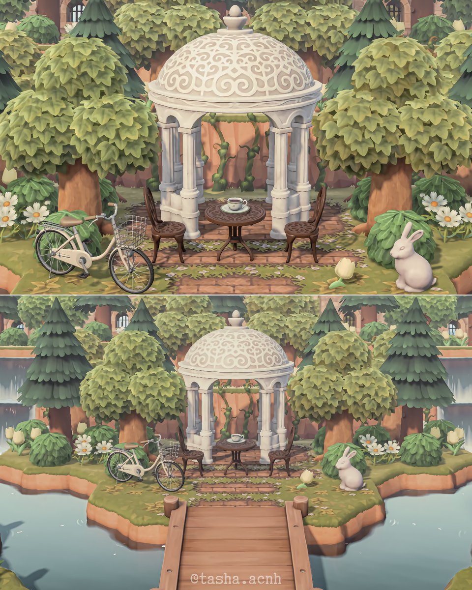 tashaaacnh's tweet photo. Attaching a poll to this because I can’t decide which one I like better😵‍💫 white gazebo or brown pergola? https://t.co/YisHnEMOYK