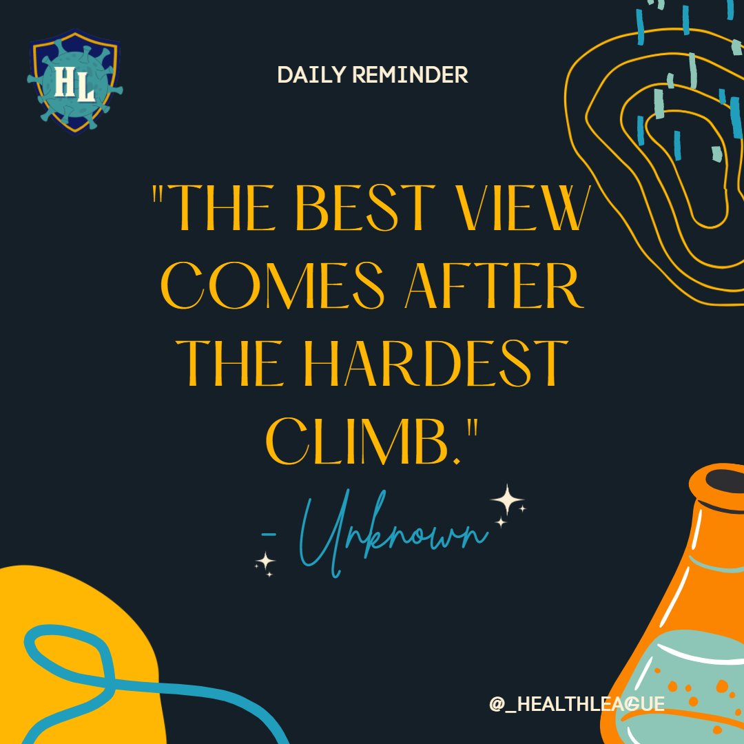 _HEALTHLEAGUE's tweet photo. Good morning co-Leagues! Let's spread positivity, and deliver our messages to our Modern Heroes! Here's a daily reminder to start everyone's day!

#HEALTHLEAGUE #HEALTHLEAGUEKNOWS
#COVID19 #pandemic #healthworkers #healthcareworkers #medicalworkers #coronawarriors https://t.co/p1RuTE7JrQ