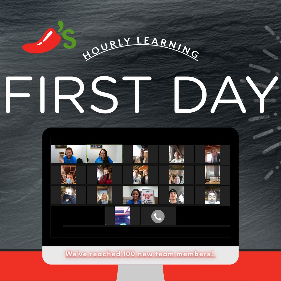 chilislovin's tweet image. Today is a really important day friends....we've reached 100 participants in our new #VirtualFirstDay webinars, so far! I'm so thankful for all the support &amp;amp; new team members that have joined this wonderful company. Lets give a warm @chilis welcome to our newest #Chiliheads!