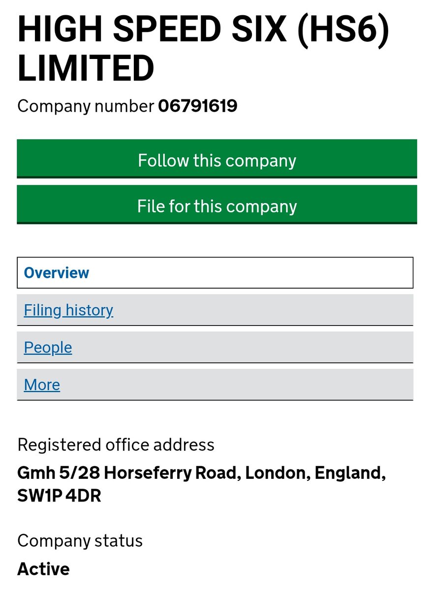 rincew1nd's tweet photo. Luckily someone at DfT is ahead of the game and  has already registered companies to build #HS5 and #HS6. https://t.co/7eA838K5r6