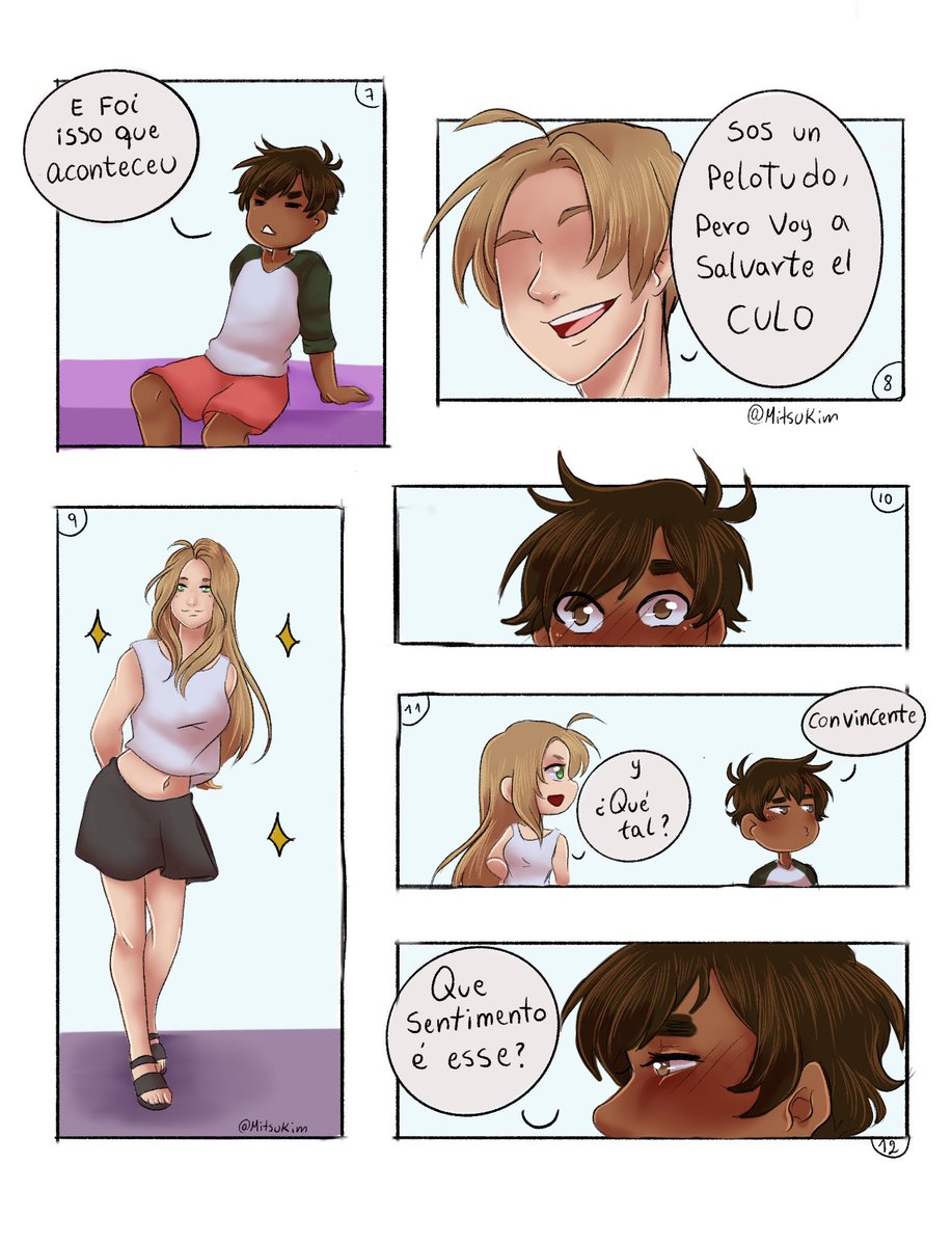 Mitsukim07's tweet photo. #brargweek #latinhetalia #abcps
Concepto: relación falsa
Contexto: Luciano por mete la pata y ahora debe llevar a su”novia” a una cita doble con el #pechi. Afortunadamente convence a Martín de ayudarle pero... ¿qué es este sentimiento en su pecho? https://t.co/82KNSGmI3q