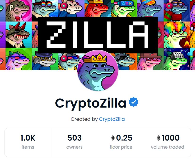 art_zilla's tweet photo. 1,000$ GIVEAWAY 🥳
We reached 1,000 ETH traded!

A big THANK YOU, to all Zillas who believe in us ❤️
We will be giving away $1000 in ETH to one lucky Zilla holder!

To participate: 🎉
1) Join Discord
2) Verify your Zilla
3) React in giveaway channel

Winner is drawn this weekend https://t.co/qVs43knlz0