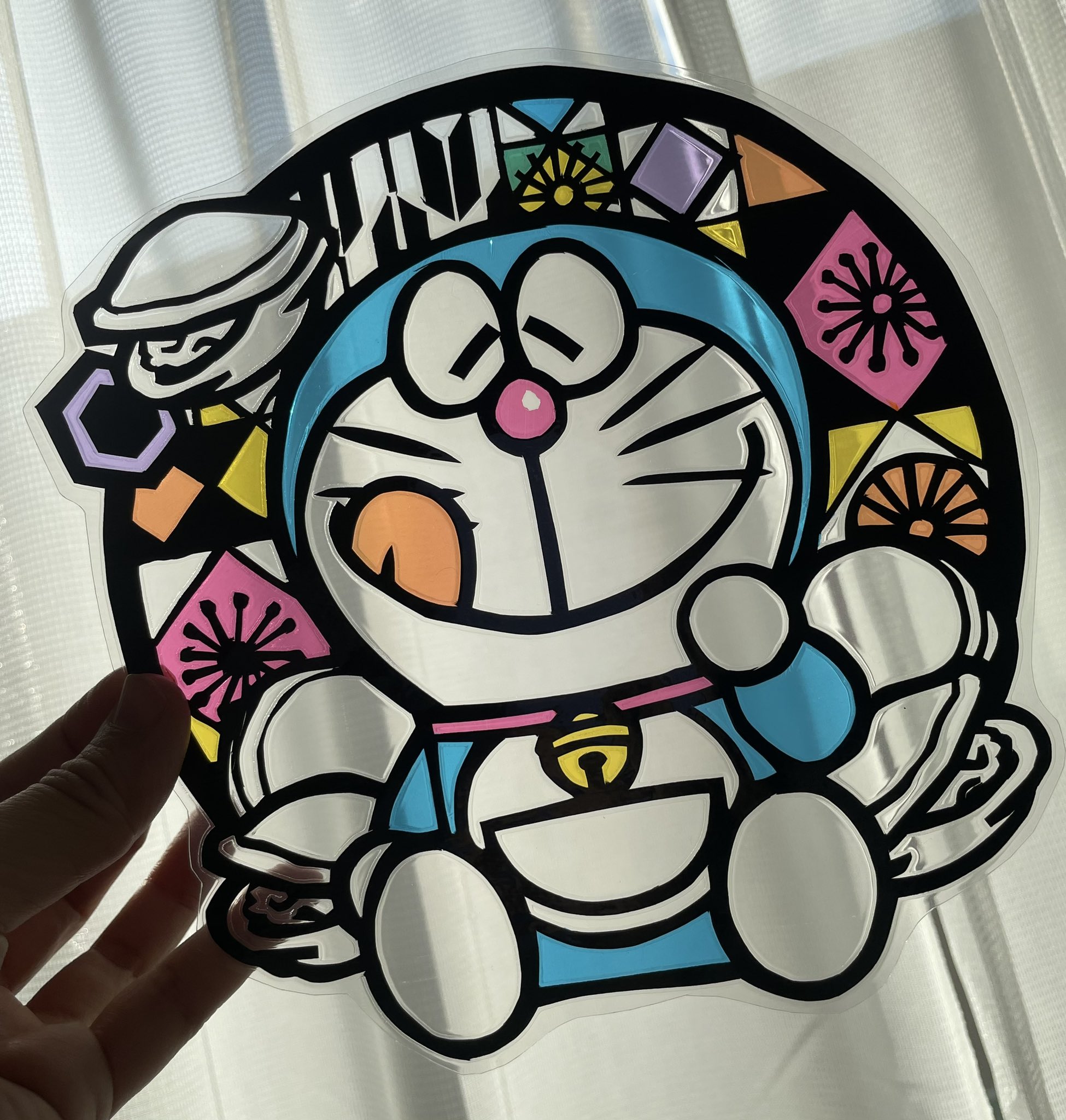 やまぶき 切り絵アート ドラえもん 切り絵 カラーフィルム どら焼き T Co Kpnagixcuc Twitter
