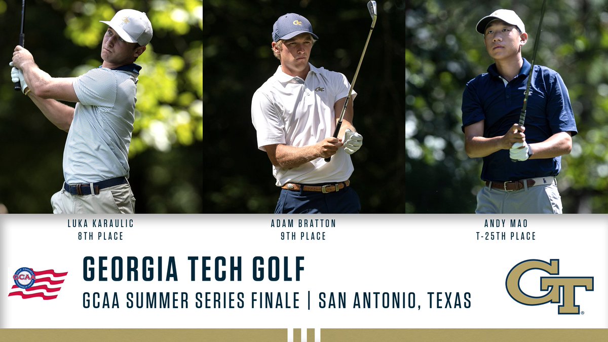 GTGolf's tweet photo. Thanksgiving #GTGOLF
Top-10 finishes for @Luka_Karaulic &amp; @Adam_Bratton1 https://t.co/vn8rxzyrnF