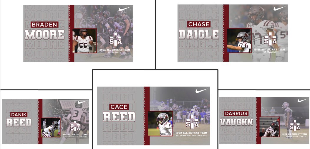 Saint Thomas Aquinas Football tweet media