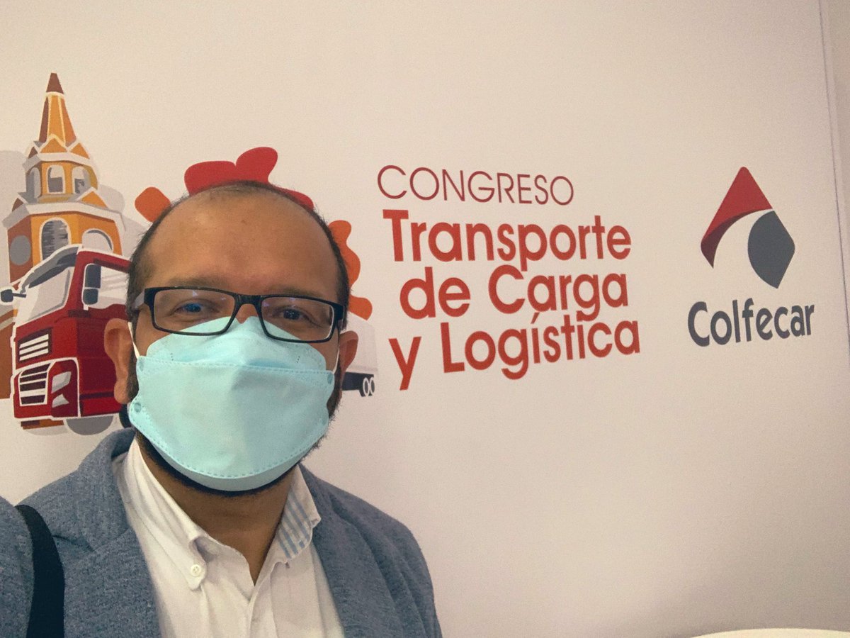mariofontalvof's tweet image. Nos volvemos a encontrar en el Congreso Transporte de Carga y  Logística de @Colfecar. 3 días de reflexiones, debates y conocimiento, en torno a los avances del sector, sus perspectivas y retos de cara a la reactivación. Desde el #clusterlogistica apoyamos este importante espacio