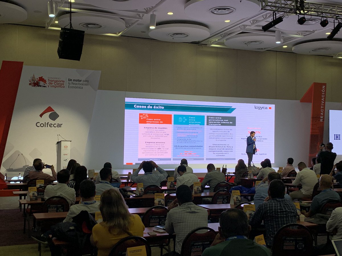 mariofontalvof's tweet image. Nos volvemos a encontrar en el Congreso Transporte de Carga y  Logística de @Colfecar. 3 días de reflexiones, debates y conocimiento, en torno a los avances del sector, sus perspectivas y retos de cara a la reactivación. Desde el #clusterlogistica apoyamos este importante espacio