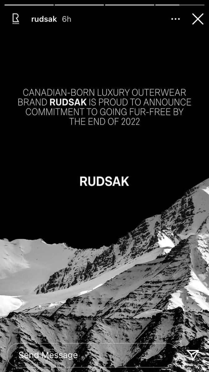 Another brand drops fur! Thank you, Rudsak!