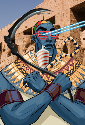 I grabbed a few of these. They have a sense of humor :) <a href="/PharaohKingNft/">PHARAOH KINGS | SOLD OUT</a> I like. Minting now. #SolanaNFTs #NFTs