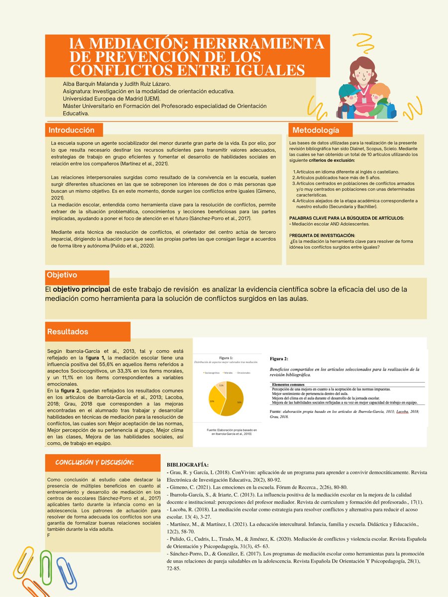 orientacionuem's tweet photo. @orientainnova La mediación como herramienta clave para la resolución de conflictos en el aula. https://t.co/Eru6azeJND