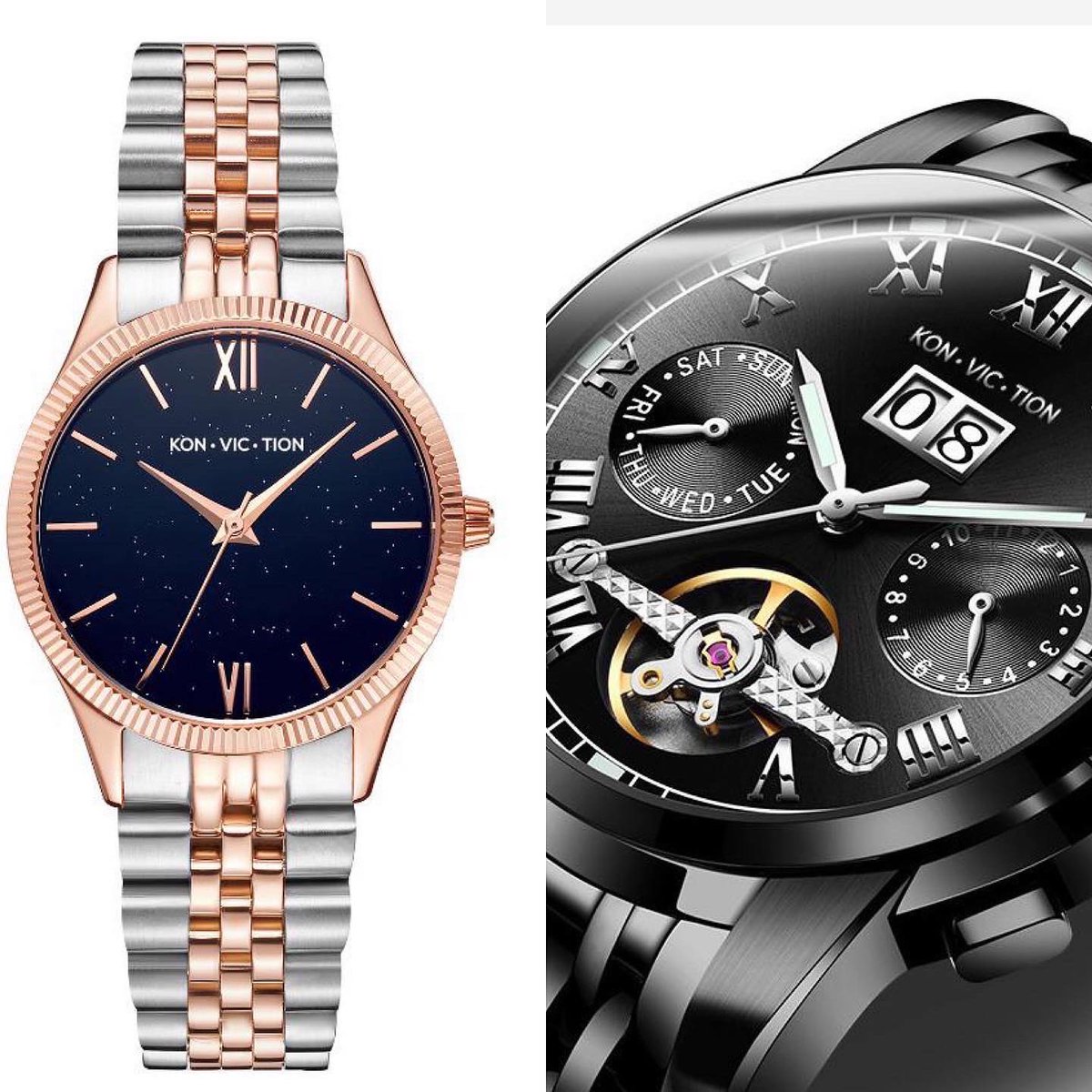 KonvictionBrand's tweet photo. Black Friday SALE: $50 OFF @konvictionbrand watches plus more savings on all products. Visit https://t.co/5OzP9GR84r https://t.co/w468iL0Sox