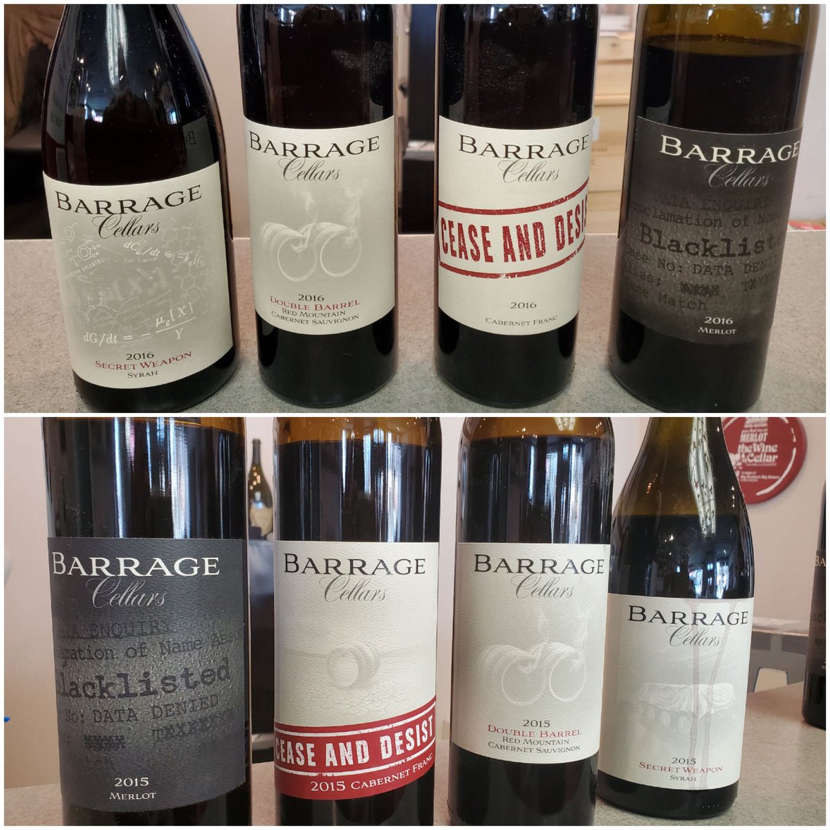 TheWineCellarAB's tweet photo. Always fun to compare vintages 🍷
#winesamples #vintages #Washington #possiblewinery #winewedensday #importer #independentwineshop #yegwines #Yeg #supportlocalbusiness #shop124street #HighStreet https://t.co/BGBwZ8Mfqd