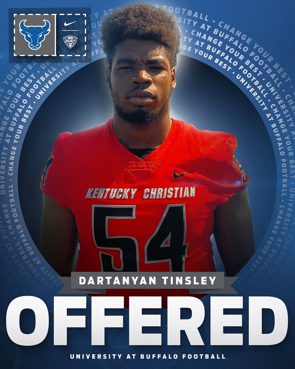 Blessed to receive an offer from The University Of Buffalo 🙏🏽<a href="/UBFootball/">Buffalo Football</a> <a href="/Mike_CoachD/">Mike Daniels</a> <a href="/Stansfield_Matt/">Matt Stansfield</a> <a href="/CoachMoLinguist/">Maurice Linguist</a> <a href="/CoachNapoleon/">Brandon Napoleon</a> #GOBULLS
