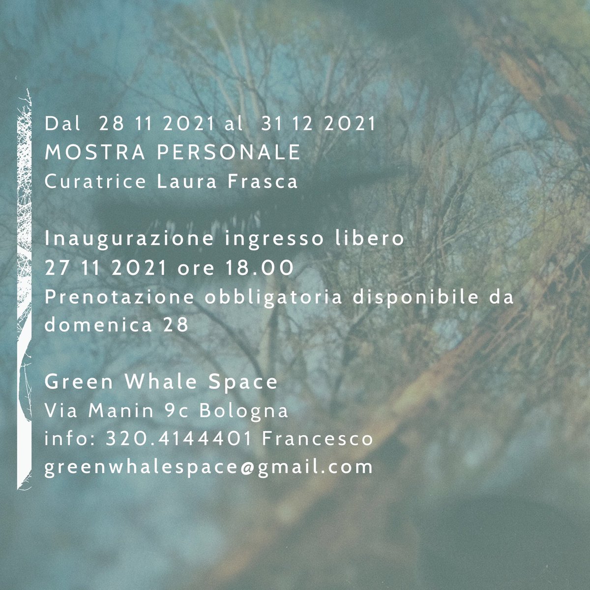 greenwhalespace's tweet photo. Questo sabato ore 18.00 vi aspettiamo ! https://t.co/UNsI9mNqFI