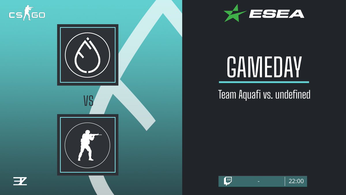 TeamAquafi's tweet photo. Illan ESEA-matsissa tulee vastaan undefined. Karttana Vertigo ja kyllähän se maistuis palata voittojen tielle. GLHF! 💙🔥

#esea #esportsfi #csgo https://t.co/dBHR9kF5E5