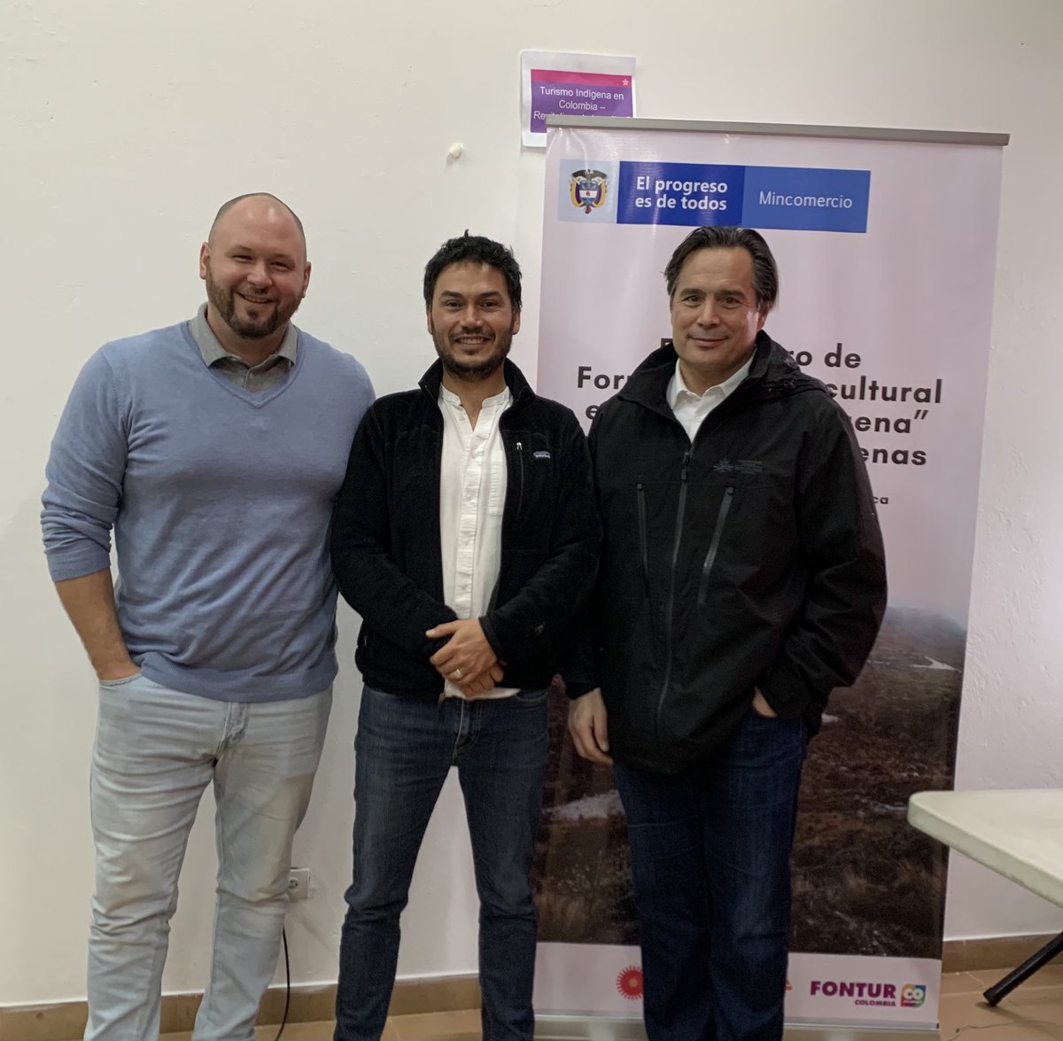 KeithHenryMetis's tweet photo. Good work @seb_desnoyers as we represented @ITAC_Corporate presenting to #Indigenous leaders in tourism in @Colombia @colombia_travel 

Great seeing our Indigenous people rebuilding together! 

Thank you @localXplorer and our team for this work

#Colombia #DestinationIndigenous https://t.co/13wMc1t9Ri
