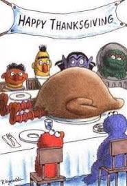 RedRussak's tweet photo. Wishing everybody a fulfilling holiday! Grateful to be alive and still have a sense of humor 🙌 #HappyThanksgiving (PS: yes, I post this photo every year) https://t.co/CkzNUXbqOv