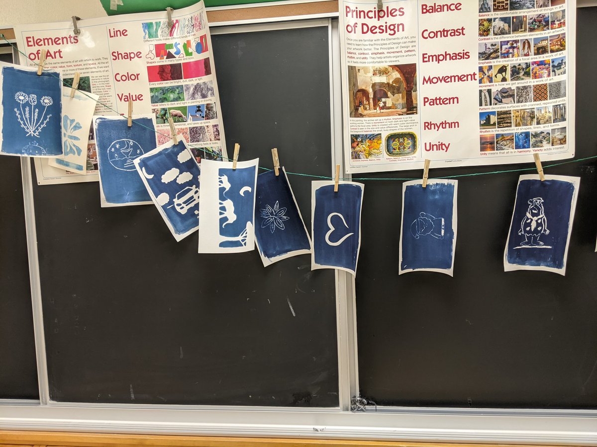 MsSchindel2017's tweet photo. Today in digital photography class @BayridgeSS_LDSB we tried our hands at the analog! Our #cyanotype prints turned out lovely despite many a set-back. Amazing #problemsolving and #creativethinking from these #resilient 11/12 students!! #AWQ3O4M #photography 📸🌀💙💠📘🔵🔷 https://t.co/jPoExcuqBS
