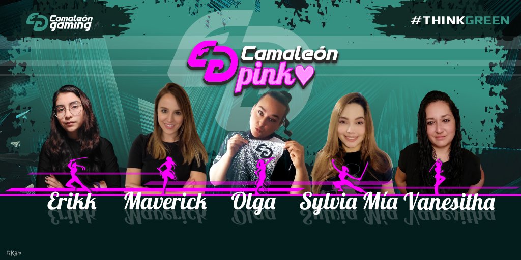 🔸Nos complace anunciar nuestro Roster de chicas para el torneo ~Girls on fire Tournament~

⚜️Todas unas guerreras 💪🔥

Go verdes 💚

#ThinkGreen🐸