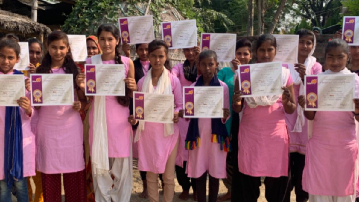 HelpsNetwork's tweet image. Over 120 women from marginalized communities were awarded certificates in October after completing six months of training in our free tailoring schools.
#nonprofit