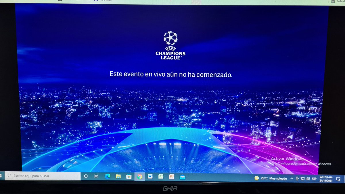 sergio_torres85's tweet photo. @HBOMaxSoporte pésimo servicio! 14:17 horas y dice que el partido del M. City vs PSG aún no ha comenzado. https://t.co/U5CiWa7HwO