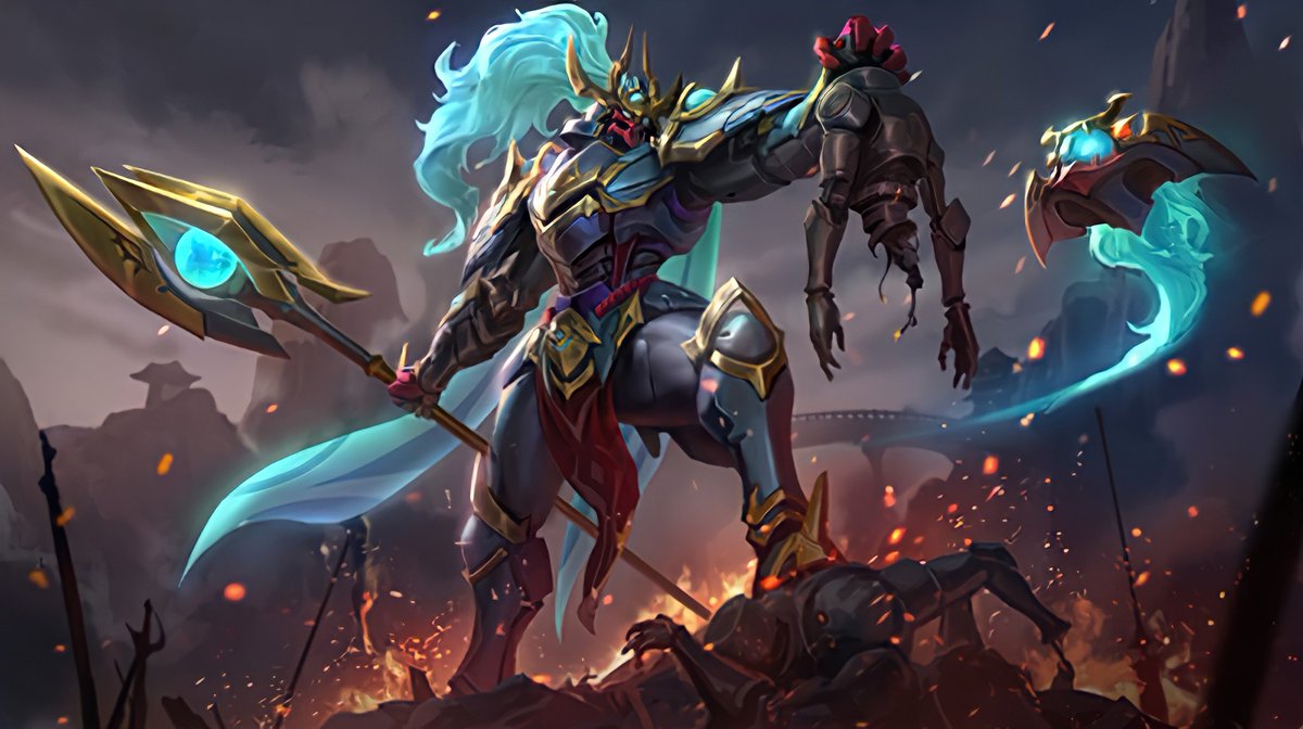 MobileLegendsEA's tweet photo. [Upcoming] Revamped Alpha Epic skin. 

#leakermlbb #alphamobilelegends #alphamlbb https://t.co/ysddp1k9BB