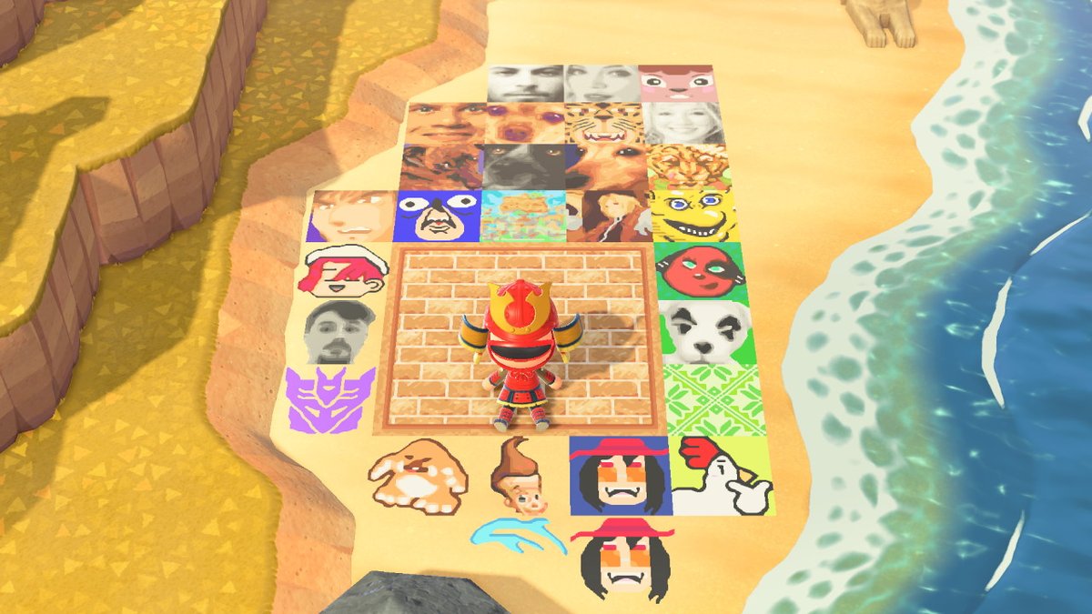 MattMasterMind's tweet photo. Status update! Here are my patterns. Eventually I'm going to run out of room for a selfie... #AnimalCrossing #ACNH #NintendoSwitch #acpatterns #acnhpatterns #NewHorizons https://t.co/TLCQUtFntU