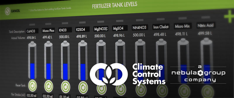 GreenhouseAtm's tweet photo. Maintain a steady supply of nutrients to your crop. The #Fertigation_CS2 gives growers the ability to #remote_monitor tank levels using #hydrostatic_sensors in each different #fertilizer and solution tank, with customizable alarms and settings. Learn more: https://t.co/3K8XdBNyQt https://t.co/hEHkWifso6