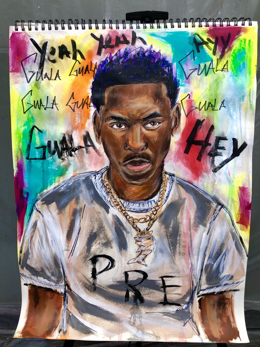 DropKicksCustom's tweet image. Tribute to Dolph! 
I’m not the type that listen to trap music, but the way @YoungDolph delivered it, it was motivational to me. His drive and his hustle hit different. I hate he was called home so soon, but his legacy shall live on. 
Tribute to Dolph!! #art #artist #painting