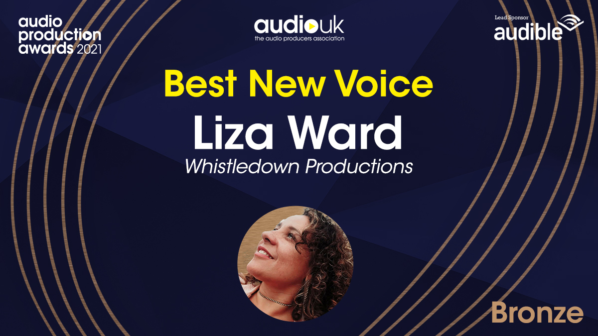 WeAreAudioUK's tweet photo. @sonali @ade_oladipo1 @talkSPORT @DomJJS @Jack_Blanchard_ @POLITICOEurope @FallingTreeProd @prisonbag @lizajward1 @WhistledownProd @zakiasewell The Bronze award for Best New Voice goes to:
@lizajward1 - @whistledownprod

The silver goes to:
@zakiasewell - @fallingtreeprod

#APAs2021 https://t.co/Qjls9c5sBj