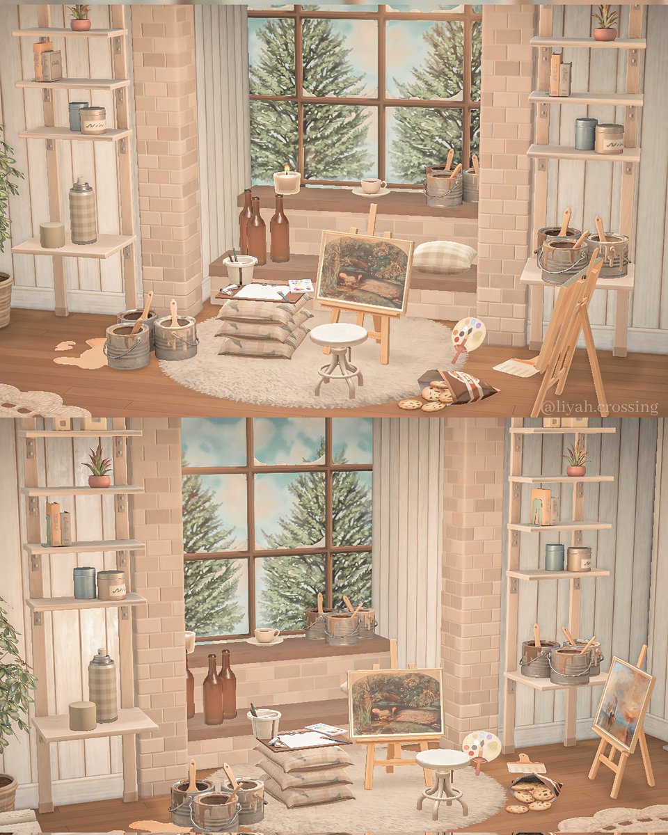 liyahcrossing's tweet image. A little art studio 🎨

#acnh #ACNHDesigns #acnhinspo #AnimalCrossing