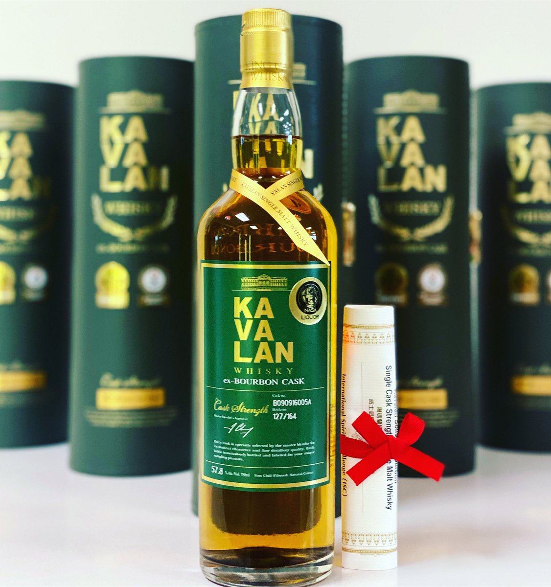 Don’t come empty handed these holidays. Our new <a href="/KavalanWhisky/">Kavalan Single Malt Whisky</a> Private Barrel, bottled cask strength at 57.8% abv, carries a nose of clean and fresh tropical fruitiness, vanilla, coconut with a well-balanced natural sweetness, vanilla, and oak spices.