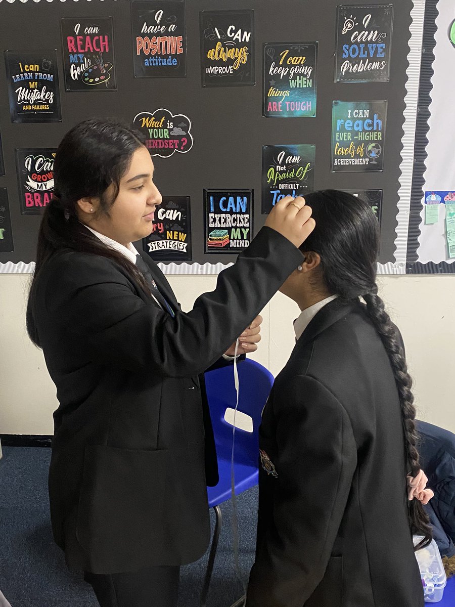 SCHAMaths's tweet image. So we celebrated Fibonacci day yesterday and here are some students engaging in Fibonacci-related activities! One student constructing the Fibonacci spiral and the other students understanding how the golden ratio relates to our facial structure🙌 #1123 @HeartofHatton