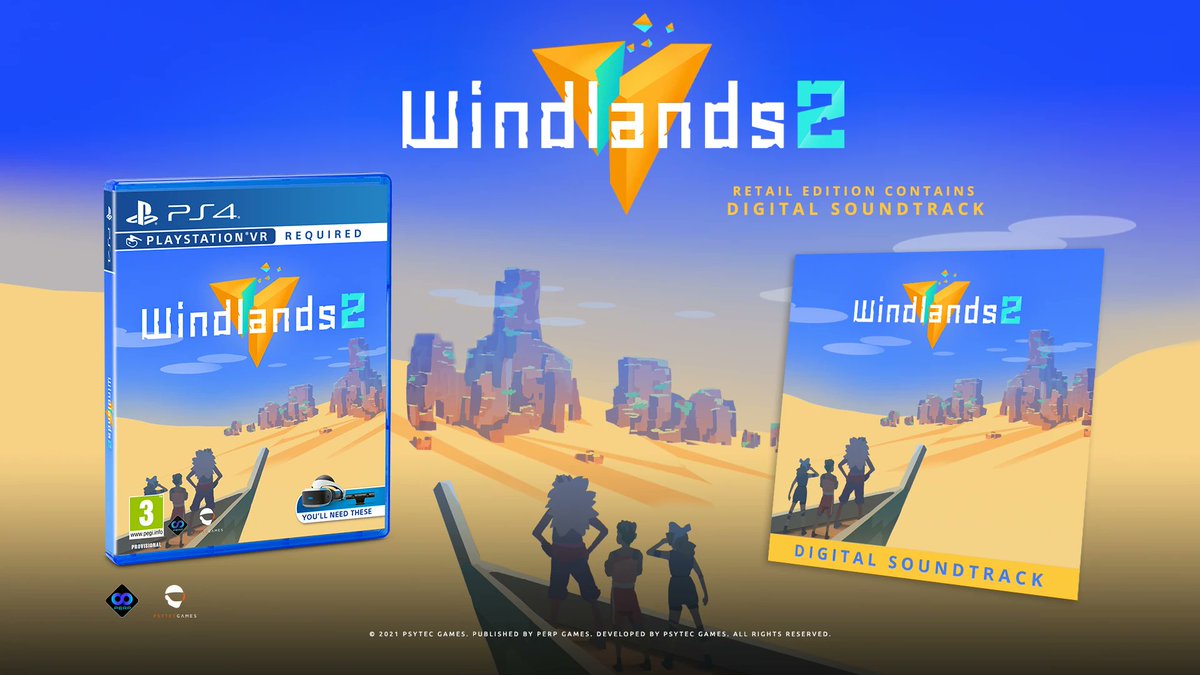 PerpGames's tweet photo. #Windlands2 for #PSVR is a return to the extremely popular world of #Windlands on #PS4! 💛💙💚
Armed with grappling hooks and a bow, soar through the ruins of a fallen world and experience, high-flying, death-defying grappling hook exploration, combat and CO-OP multiplayer! 🎮 https://t.co/p6I3GiTUUY