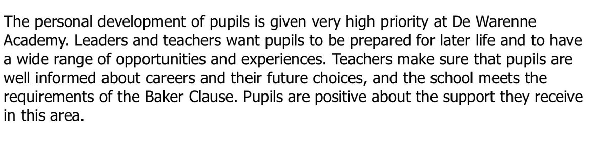 Lee_Dougl's tweet photo. #ProudofDeWarenne @DeltaDeWarenne Congratulations on your Ofsted rating, very well deserved. Great to see the efforts of our @CareerEnt #CareersLeader recognised. Well done #AndyT. @DoncasterDamian @Doncaster_OA @Rianaguk @hornsbylj @holt31081_b https://t.co/xisDbrF2UK
