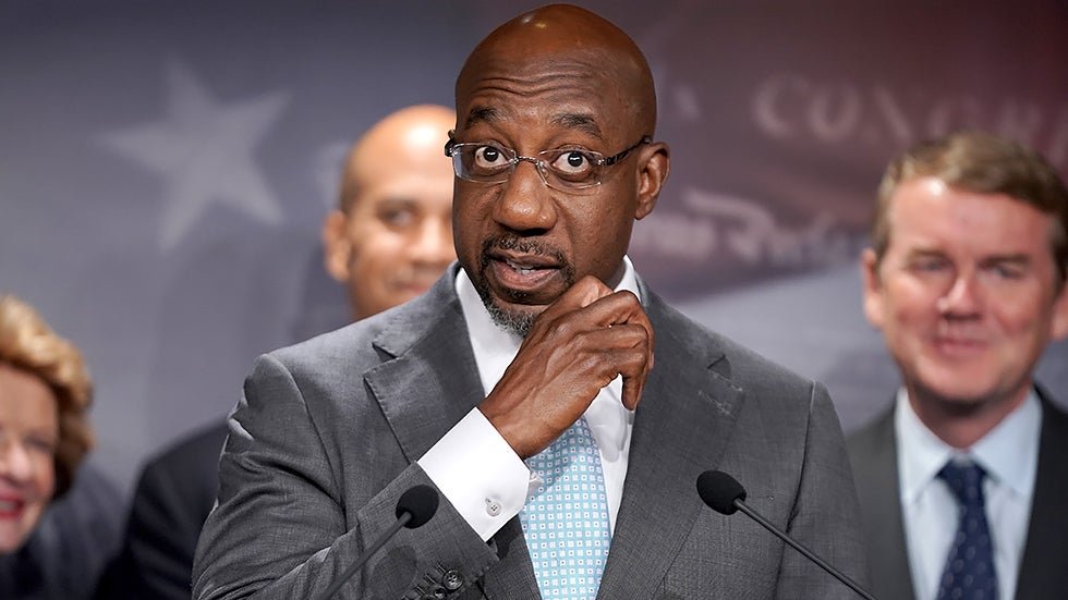 Warnock: "True justice" is a Black man not having to worry about being killed while jogging hill.cm/i62yibv