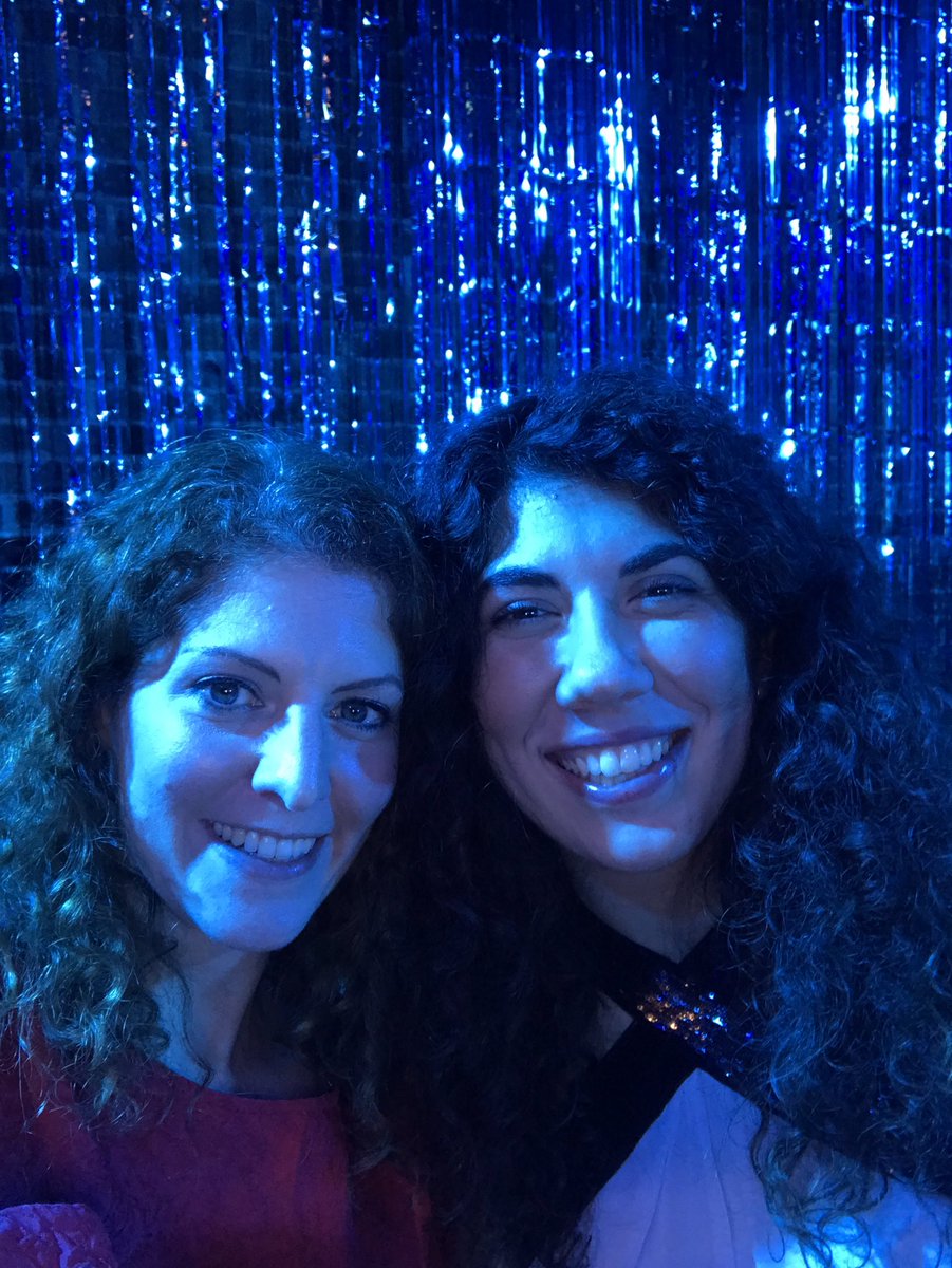 The curly haired sisterhood at the #womeninexcellence awards #competition good luck to all the finalists 💪